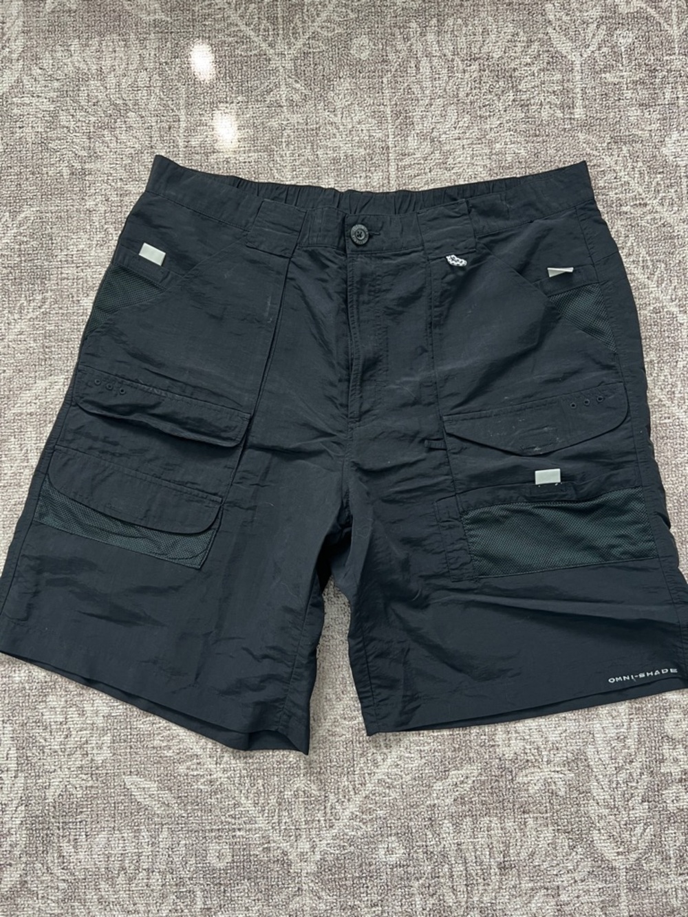 EUC Columbia PFG omni shade 38 waist and 10 inch length